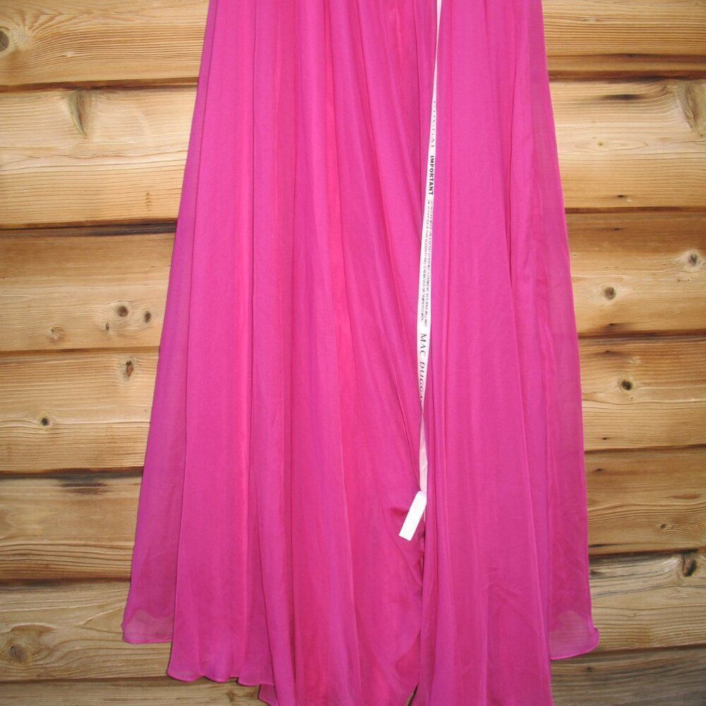 MAC DUGGAL 55820 Strappy One Shoulder A Line Gown - Picture 11 of 14